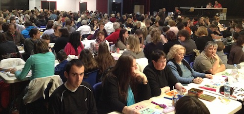 Salle pleine