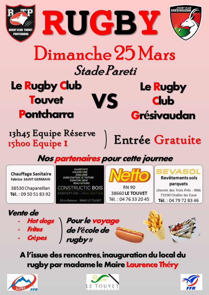 Affiche RCTP - RCG