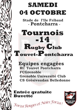 Affiche U14 Oct 2014