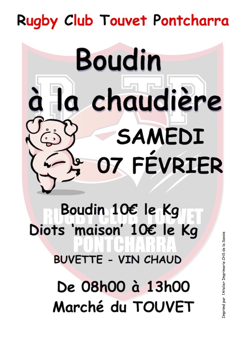 Affiche boudin 2015