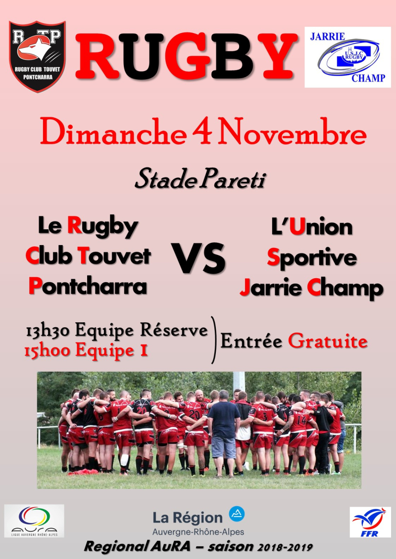 Affiche RCTP - USJC