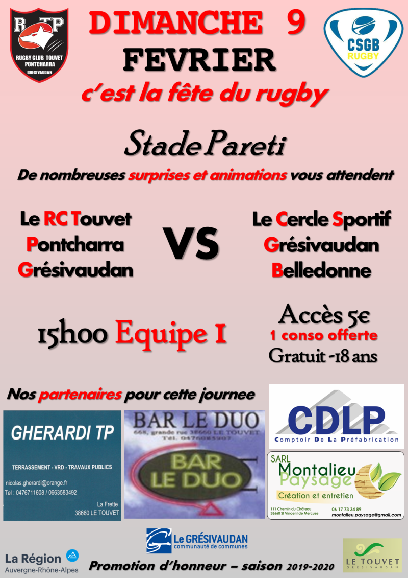 Affiche RCTPG - CSGB-2