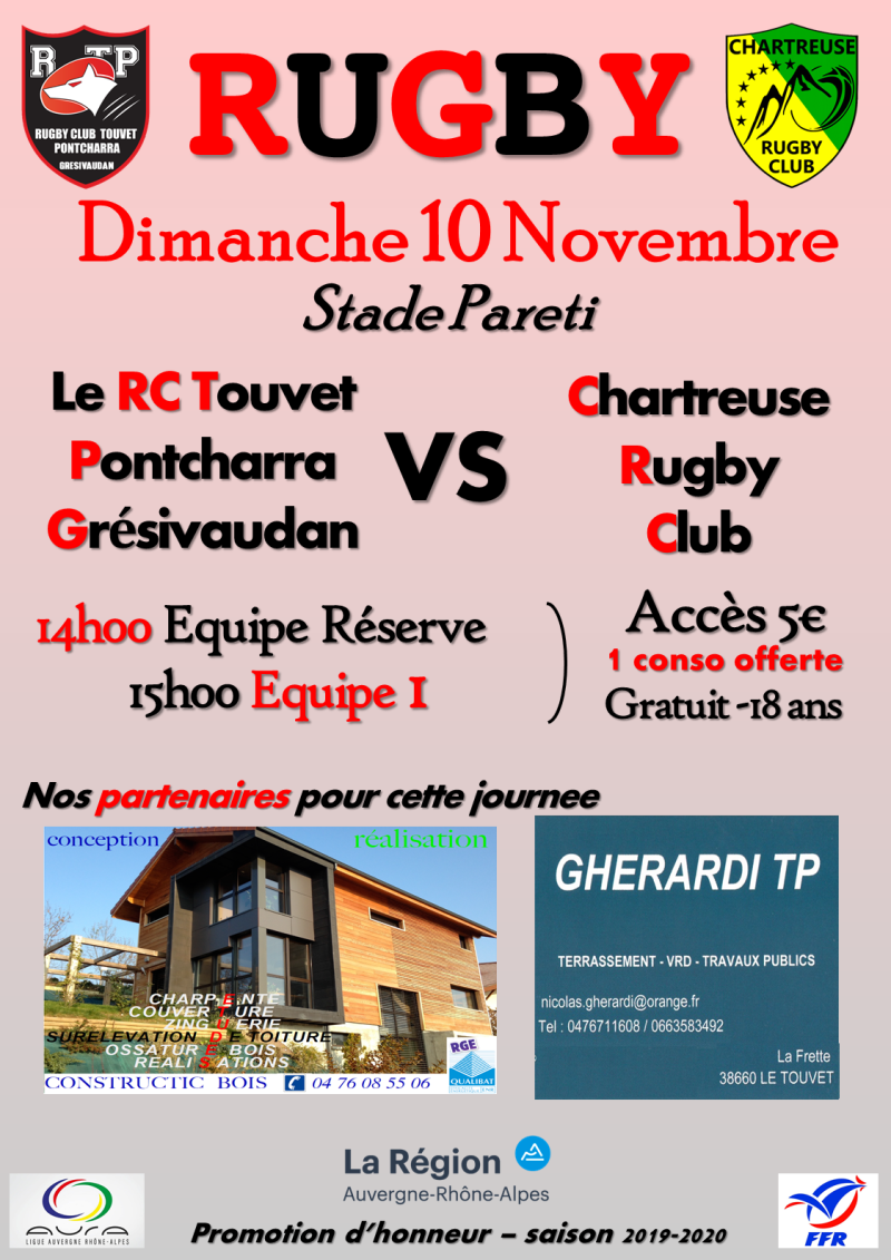 Affiche RCTPG - Chartreuse RC