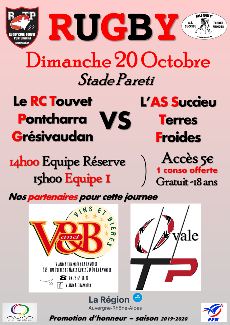 Affiche RCTPG - ASSTF